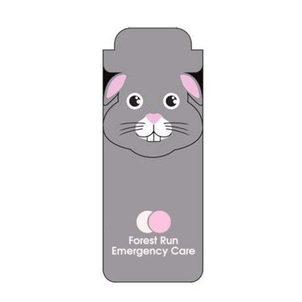 Paws N Claws Magnetic Bookmark - Bunny