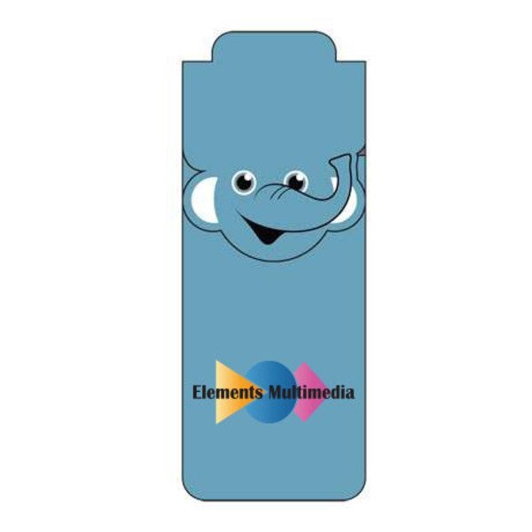 Paws N Claws Magnetic Bookmark - Elephant