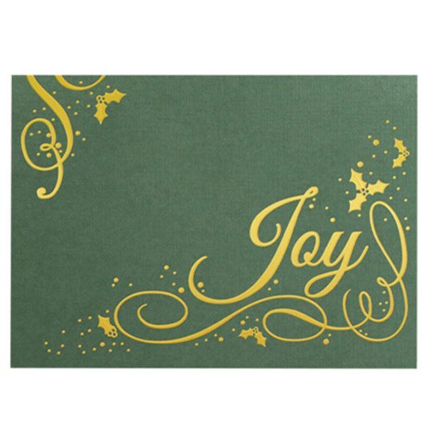 Joy Holiday Greeting Card
