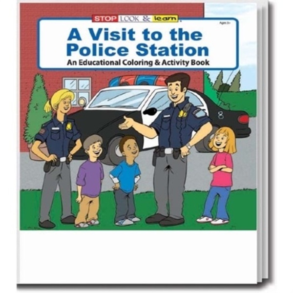 A Visit to the Police Station Coloring Book, Stock