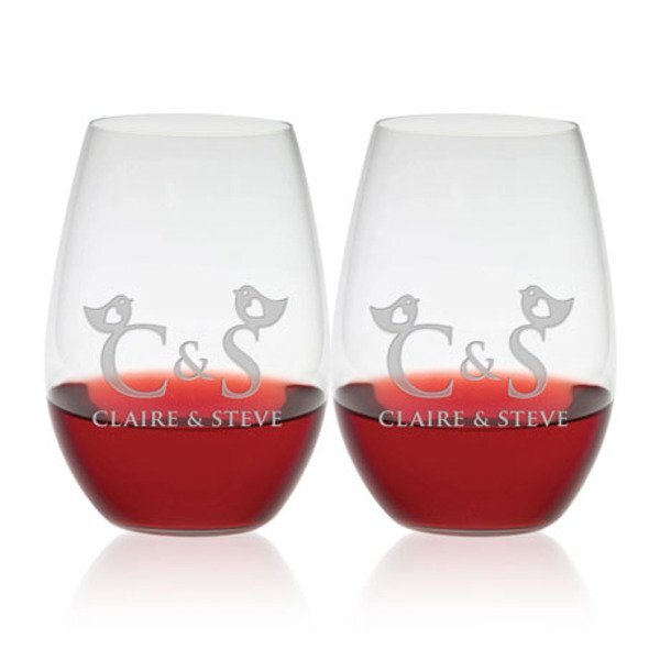 Riedel® Shiraz Stemless Wine Glass Set