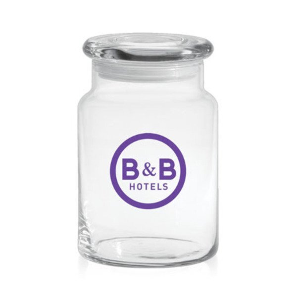 Apothecary Jar with Flat Lid, 26 oz.