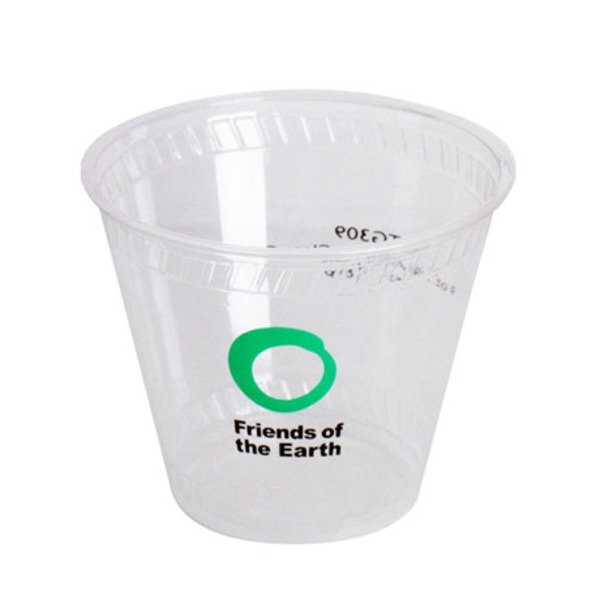 Biodegradable Clear Plastic Cup, 9oz.