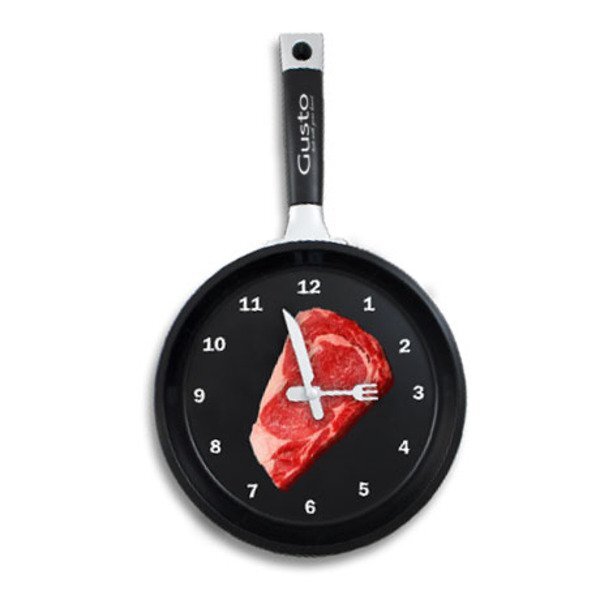 Sizzling Steak Wall Clock
