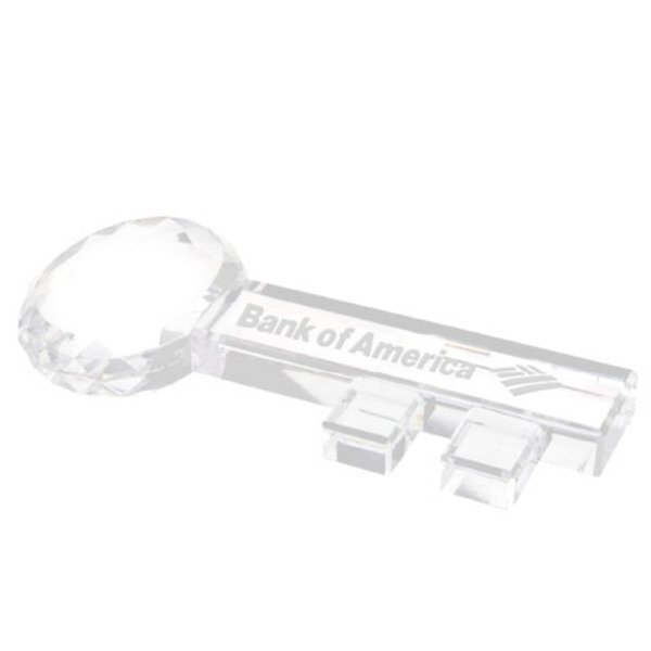 Crystal Key Paperweight