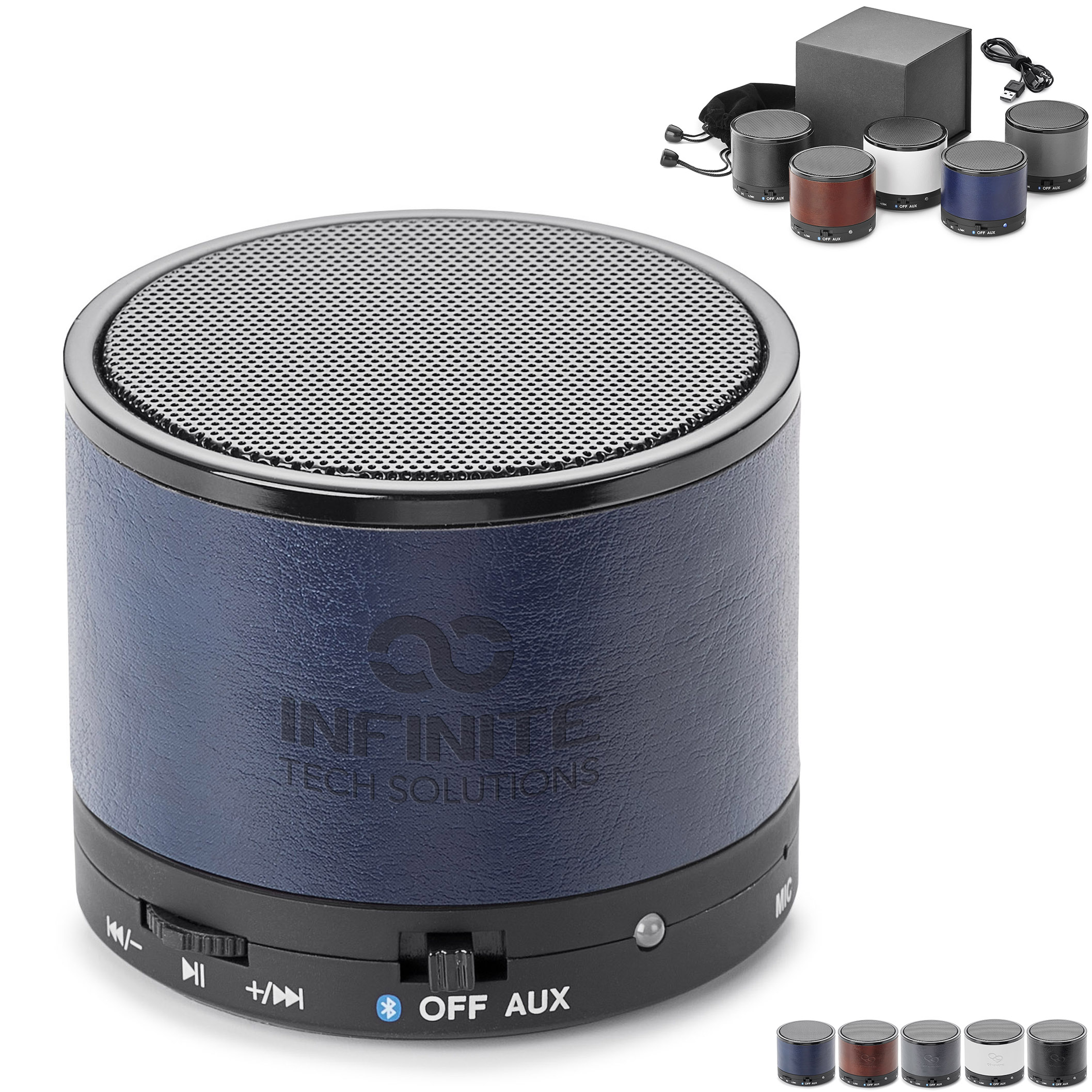 Promotional 10W Ikon Waterproof Bluetooth 360 Degree Speaker - Custom  Promotional Products