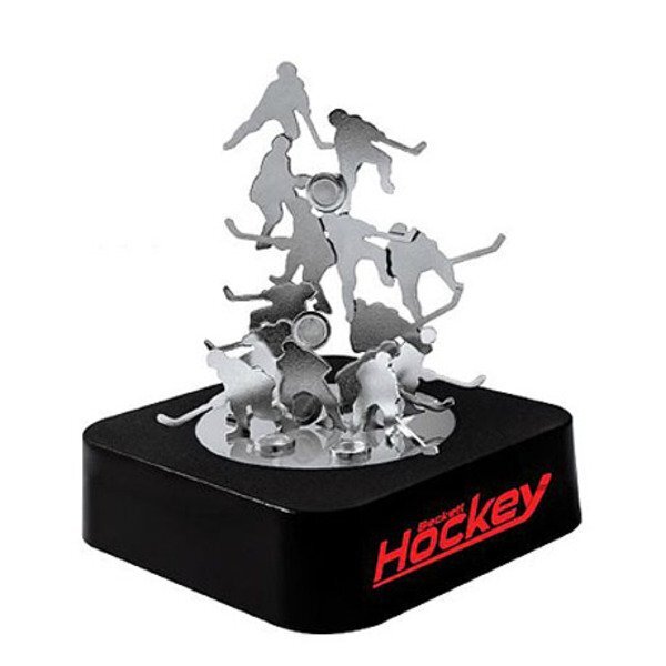Hockey-Themed Magnetic Sculpture Block