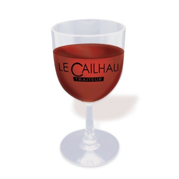 Here's-to-You Plastic Wine Glass, 6oz.