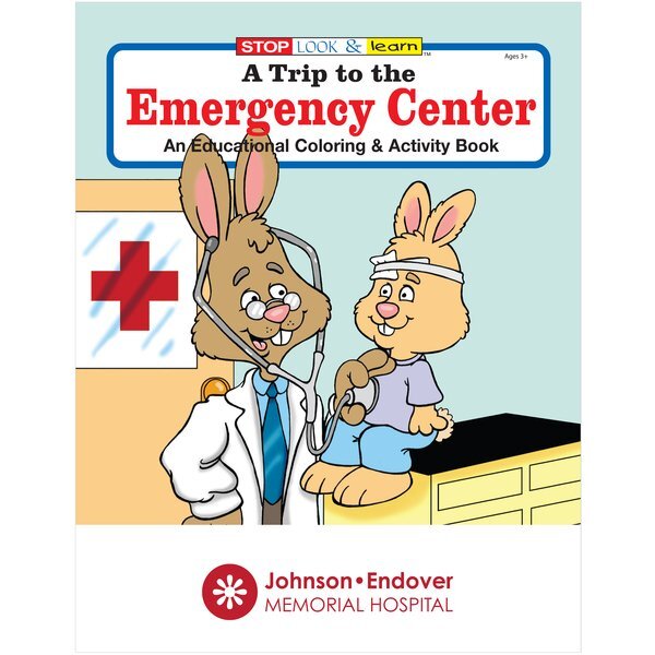 Trip to the Emergency Center Coloring & Activity Book