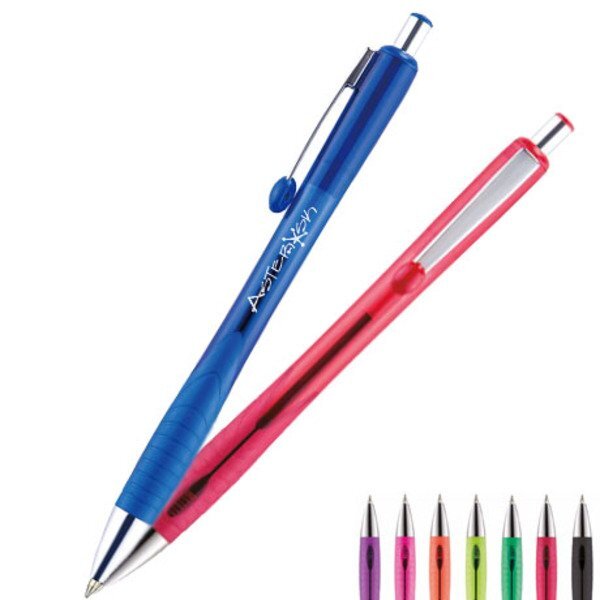 Fresno Translucent Retractable Ballpoint Pen