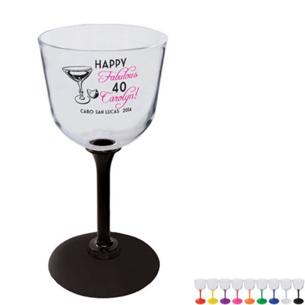 Plastic Wine Glass, 7oz.