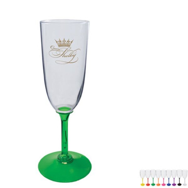Plastic Champagne Glass, 7oz.