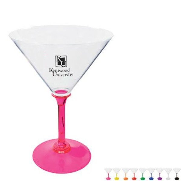 Plastic Martini Glass, 10oz.