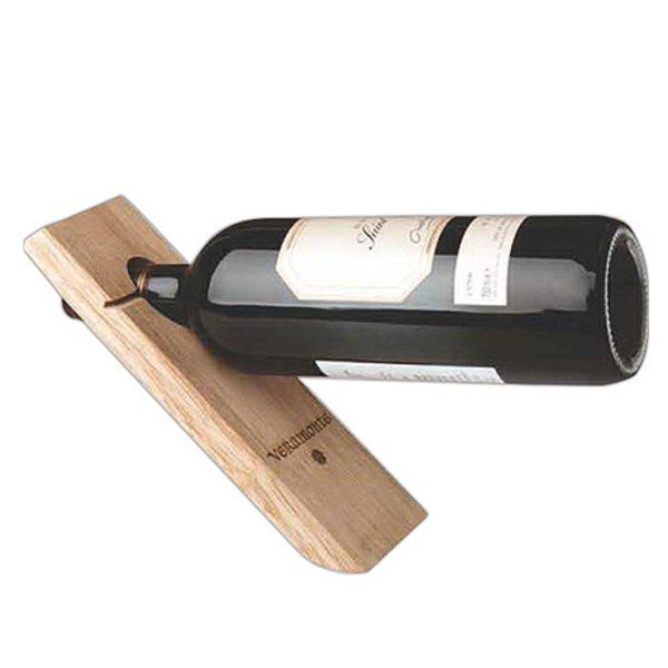 Single Bottle Wood Wine Stand