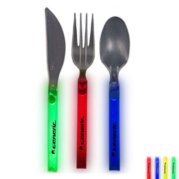 Glow Spoon, Knife, & Fork