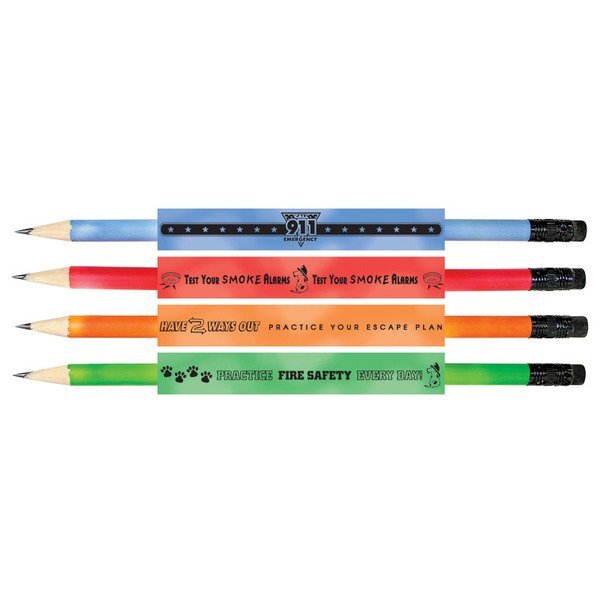 Fire Safety Mood Color Changing Pencil Assortment, Stock