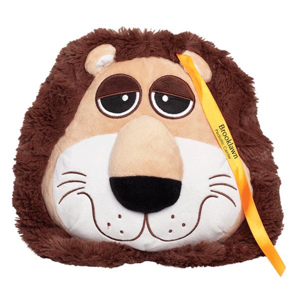 Lion Zoo Plush Pillow