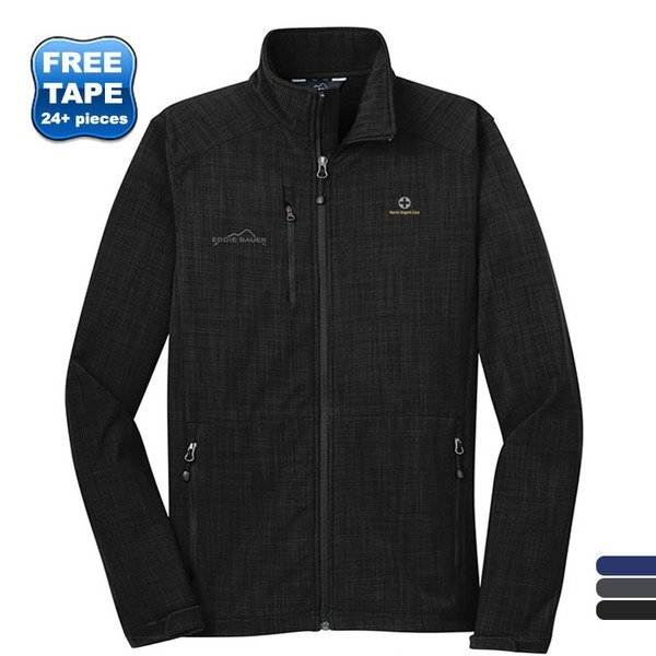 Eddie Bauer® Shaded Crosshatch Soft Shell Men's Jacket