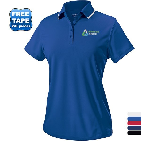 Charles River® Classic Piqué Ladies' Wicking Polo