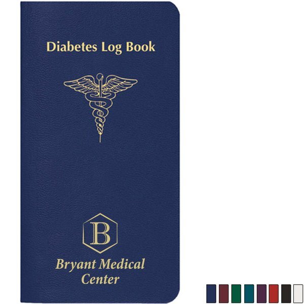 Diabetes Log Book Journal, 3-1/2" x 6-1/2"