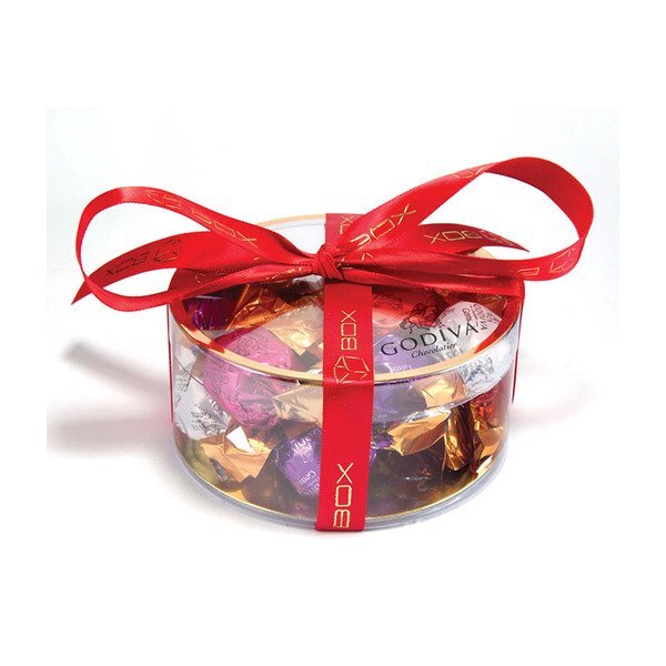 Godiva Assorted Chocolates in a Clear Gift Box
