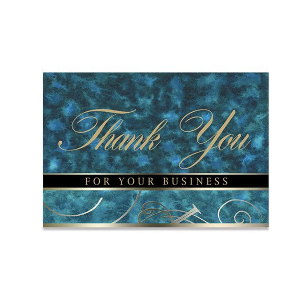 Thank You for Your Business Note Card