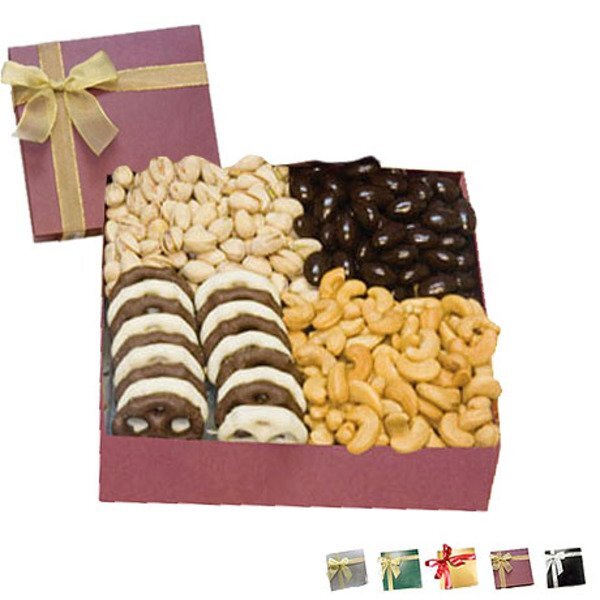 Chairman Gift Box w/ Nuts & Chocolate Covered Treats