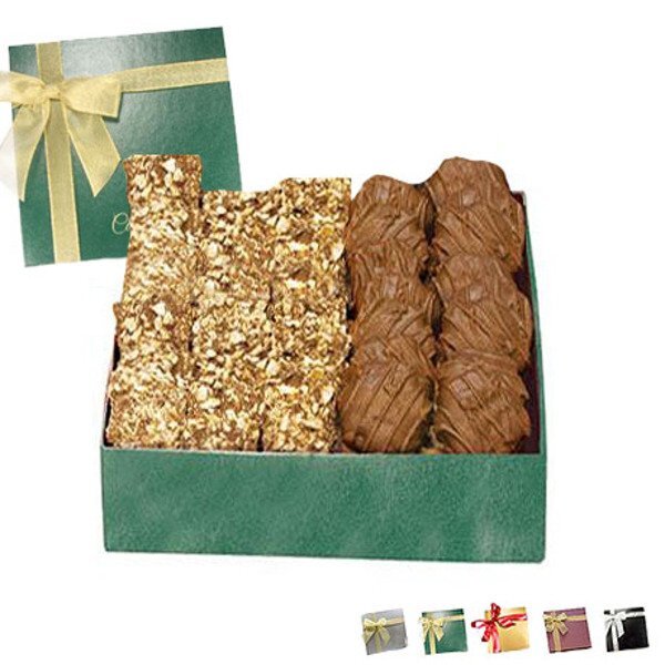 Chairman Gift Box w/ Almond Butter Crunch & Cashew Caramel Turtles