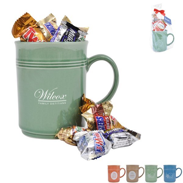 Cup of Thanks Mixed Chocolates 14oz. Mug Gift Set, Custom