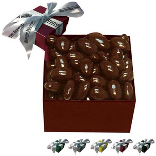 Classic Singles Gift Box w/ Chocolate Almonds