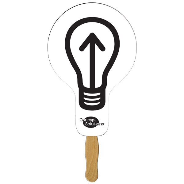 Light Bulb Hand Fan