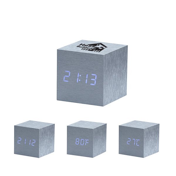 MoMA Alume Cube Clock