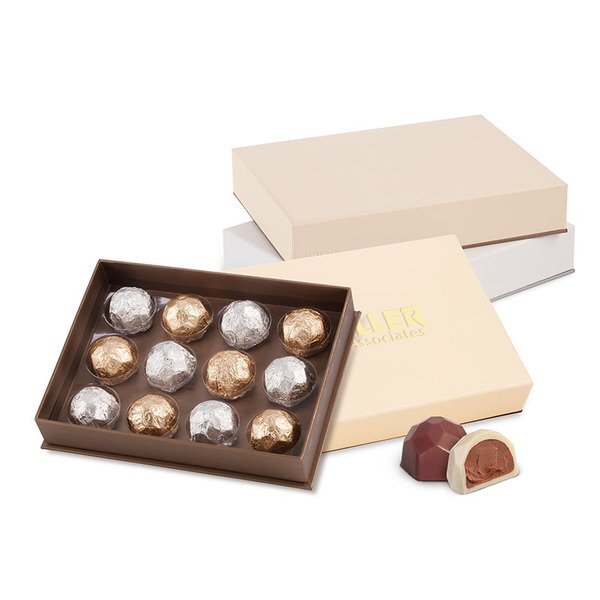 Deco Belgian Chocolate Truffle Gift Box