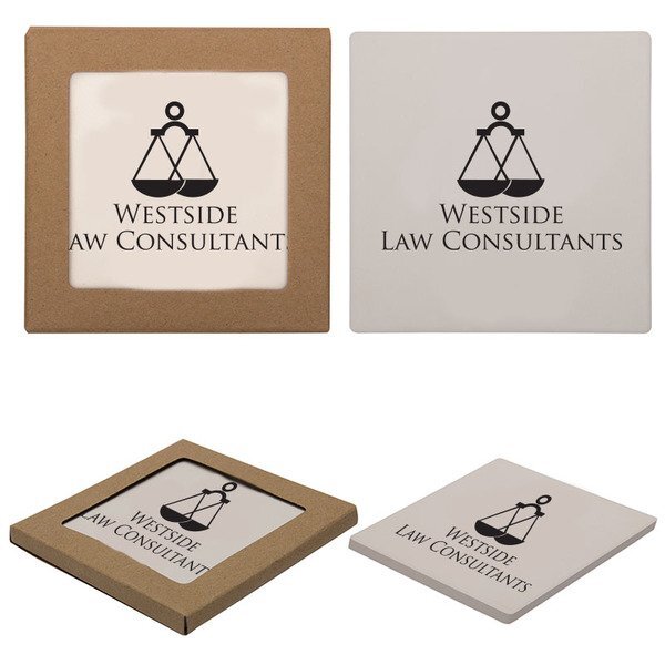Square Absorbent Stone Coaster