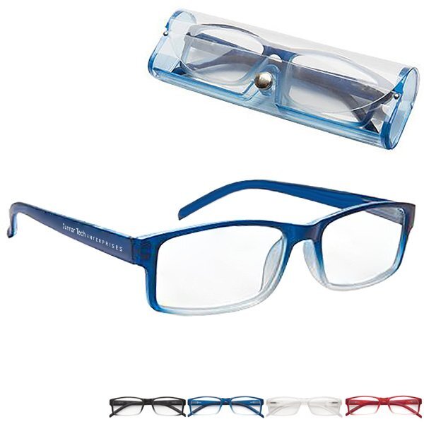 Soft Feel Reading Glasses w/Matching Case