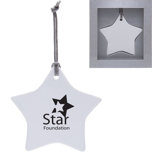 Star Ceramic Ornament