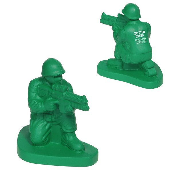 Green Army Man Stress Reliever