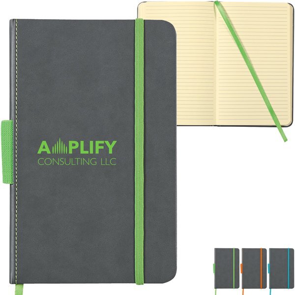 Pemberly Lined Notebook, 5" x 8-1/2"