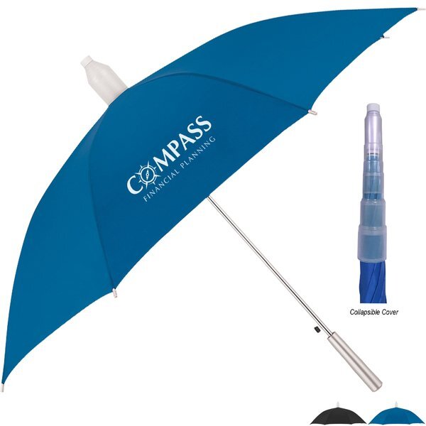 Umbrella With Collapsible Cover, 46" Arc