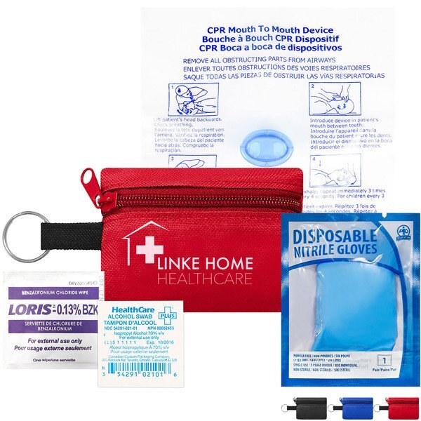 CPR Ready Key Ring Kit