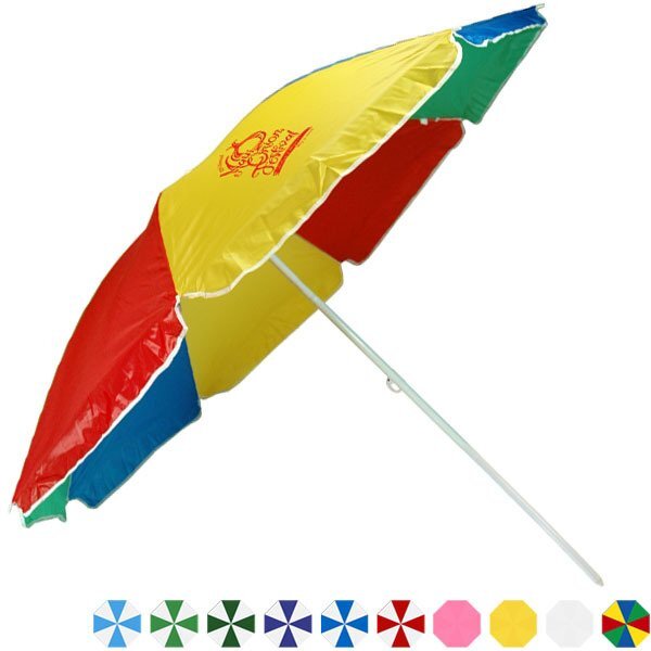 Economy Beach Umbrella, 72" Arc