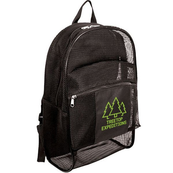 Mesh Front Padded Backpack