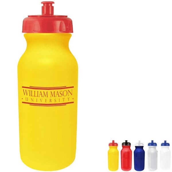 Value Cycle Bottle with Push 'n Pull Cap, 20oz.