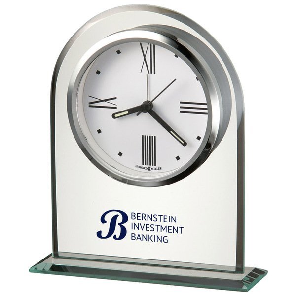 Howard Miller® Regent Beveled Glass Tabletop Clock