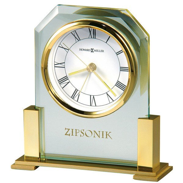 Howard Miller® Paramount Brass Finish Clock