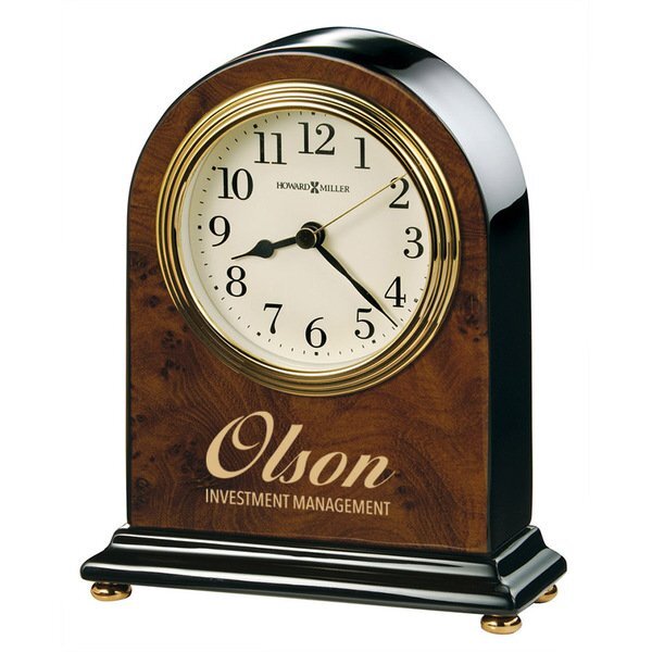 Howard Miller® Bedford Walnut Clock