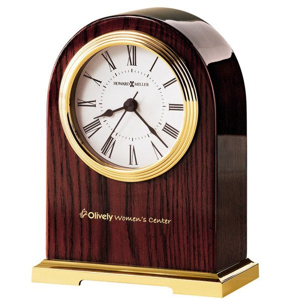 Howard Miller® Carter Rosewood Clock
