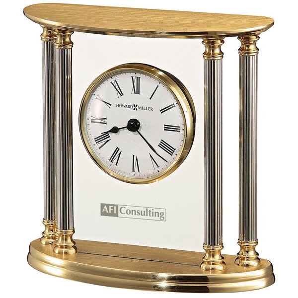 Howard Miller® New Orleans Brass Clock