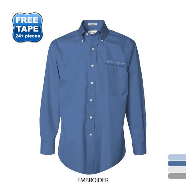 Van Heusen® Non-Iron Cotton Pinpoint Oxford Men's Shirt