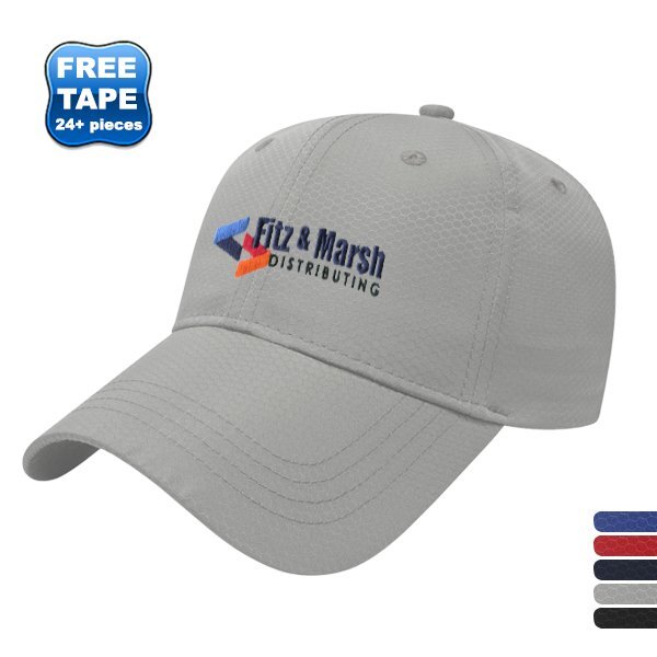 Lightweight Polyester Constructed Performance Cap